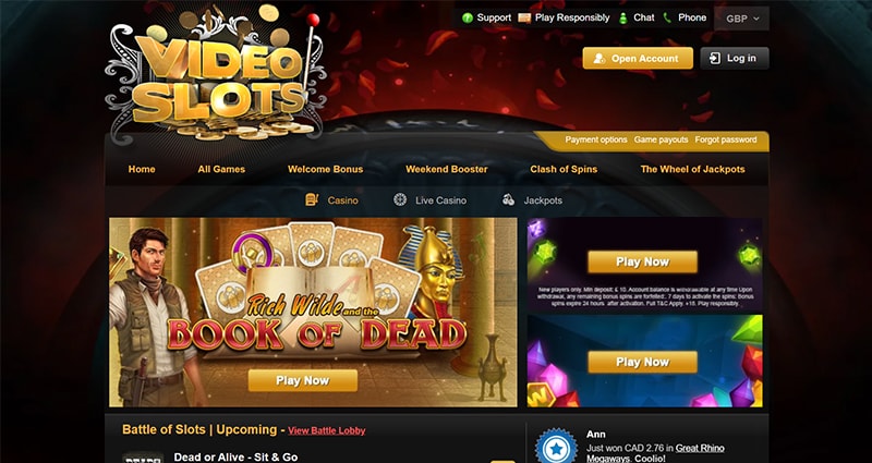 Videoslots Videoslots